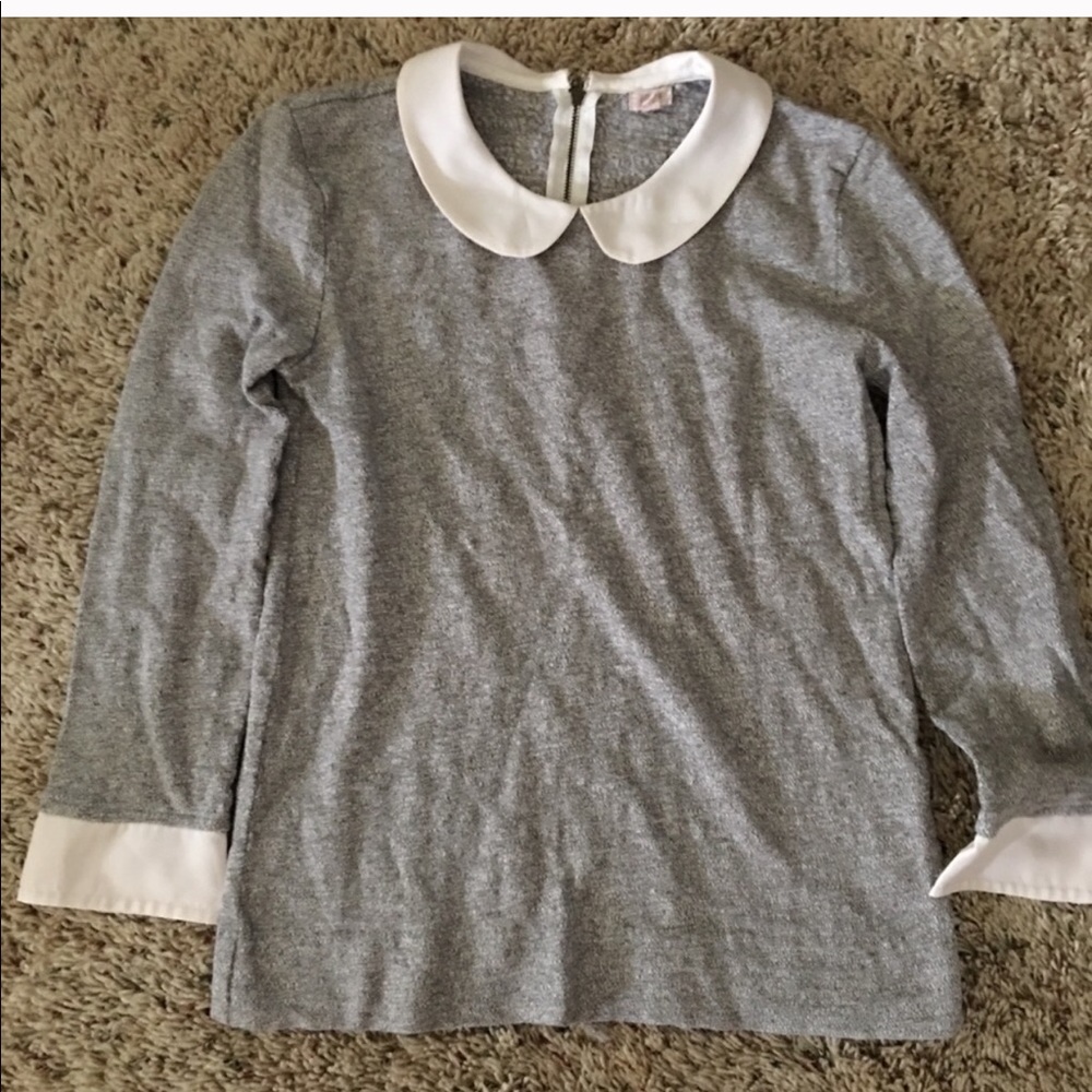 J Crew Peter Pan Collar Blouse